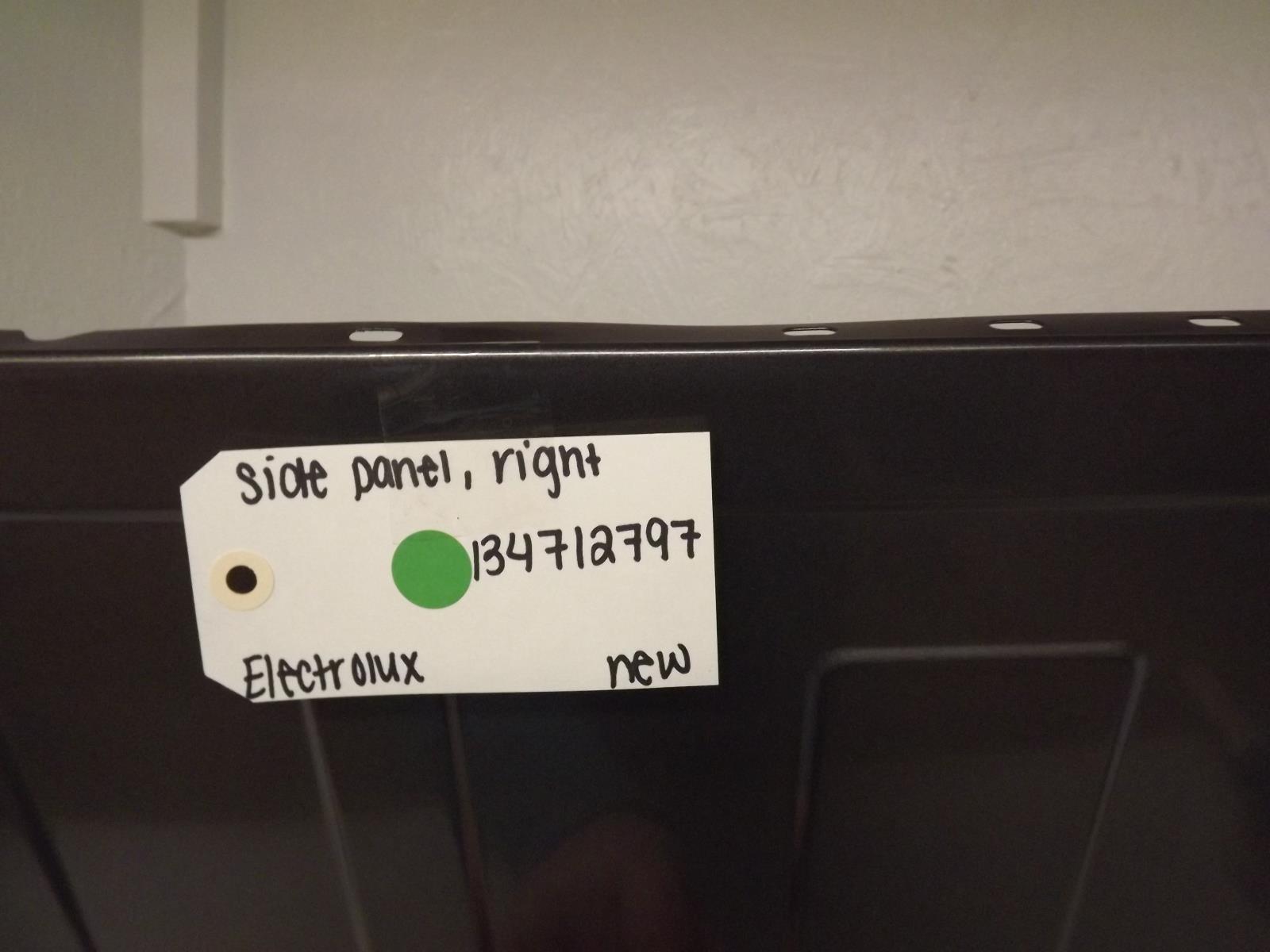 Electrolux Dryer 134712797 Side Panel, Right New Electrolux Dryer 134712797 Side Panel, Right New